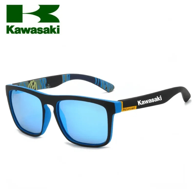 Fashion  Kawasaki Polarized Cycling Glasses Men's Women's Outdoor Sports Sunglasses Hiking Self Driving Climbing Fishing Glasses