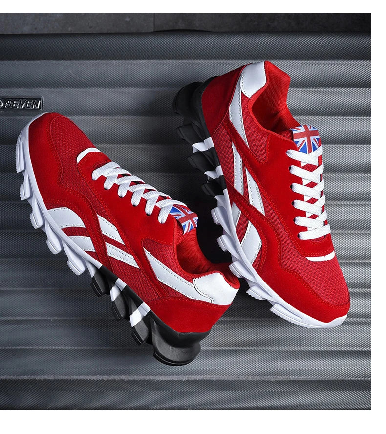 Men's Casual Sports Shoes Cushioning Women's Breathable Lightweight Sneakers for City Commute & Fitness Training Large Size