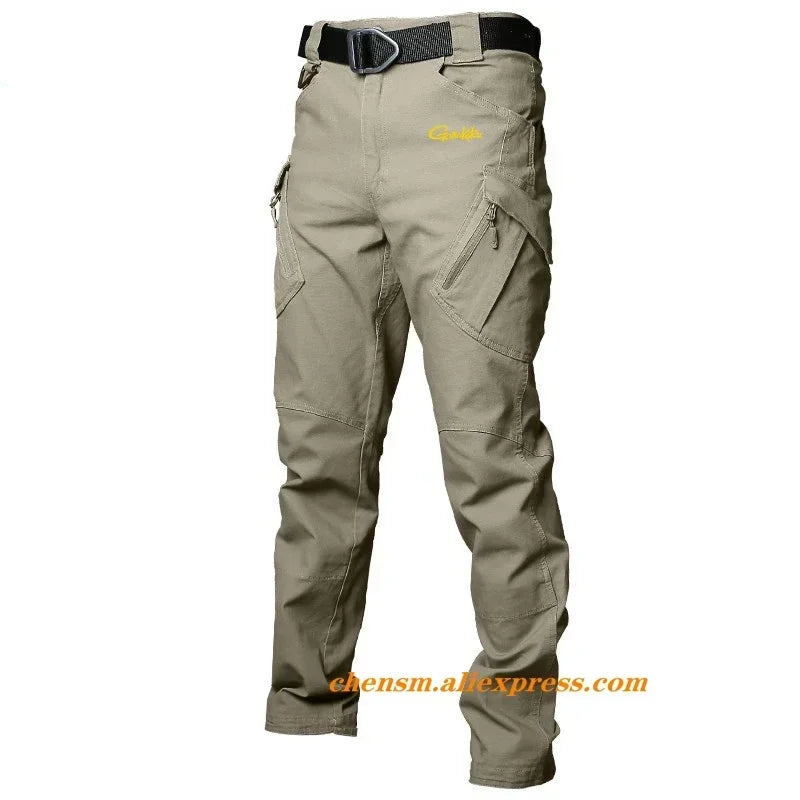 Gamakatsu Fishing Pants Waterproof Multi-pocket Outdoor Trousers Sports Breathable Fishing Clothes Outdoor Hiking Fishing Wear