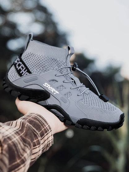 Men's and Women's Hiking Shoes, High Breathable Mesh Boots, Comfortable, Quick-drying, Hiking, Suitable For Travel And Leisure