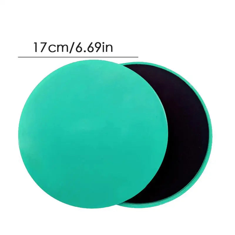 2Pcs Fitness Core Sliders Exercise Gliding Discs Slider Full-Body Workout Accessories Abdominal Training Yoga Sports Equipment
