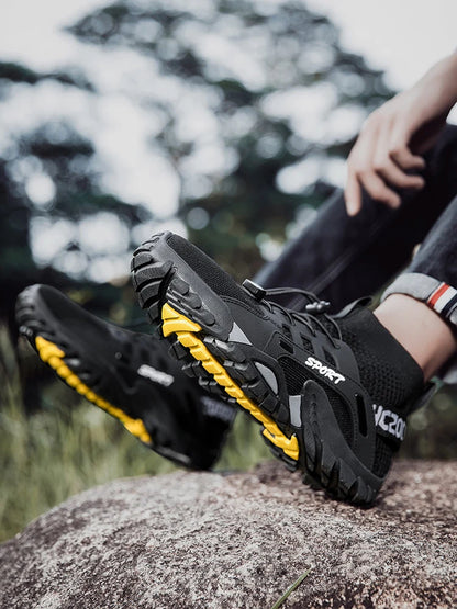 Men's and Women's Hiking Shoes, High Breathable Mesh Boots, Comfortable, Quick-drying, Hiking, Suitable For Travel And Leisure