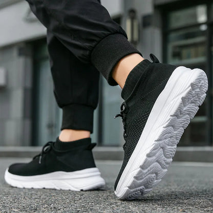 High Quality Men's Sneakers Mesh Casual Shoes Autumn 2024 New Breathable Men Shoes Tennis Male Flat Shoe Zapatillas Hombre