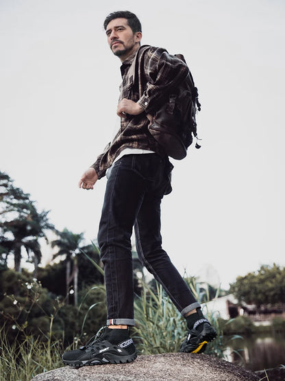 Men's and Women's Hiking Shoes, High Breathable Mesh Boots, Comfortable, Quick-drying, Hiking, Suitable For Travel And Leisure