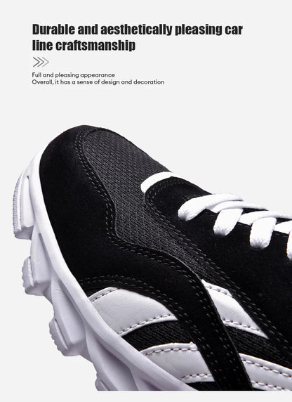 Men's Casual Sports Shoes Cushioning Women's Breathable Lightweight Sneakers for City Commute & Fitness Training Large Size