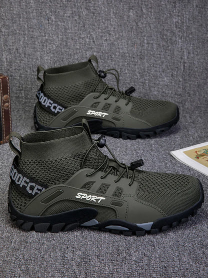 Men's and Women's Hiking Shoes, High Breathable Mesh Boots, Comfortable, Quick-drying, Hiking, Suitable For Travel And Leisure