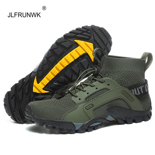 Men Hiking Shoes Aqua Shoes Unisex Quick-Drying Anti-Slip Sneakers Mountain Water Shoes Soft Men Casual Sneakers