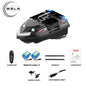 MBLN Bait Boat with 4 Independent Hoppers,Dual Antennas for 500m Range, Dual Power Supply, Front & Rear Lights for Night Fishing
