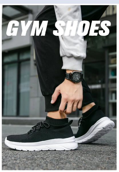 High Quality Men's Sneakers Mesh Casual Shoes Autumn 2024 New Breathable Men Shoes Tennis Male Flat Shoe Zapatillas Hombre