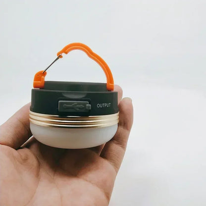 10W 1800MAH COB+LED Camping Lantern USB Rechargeable High Power Portable Tents Lamp Outdoor Hiking Night Fishing Hanging Lamp