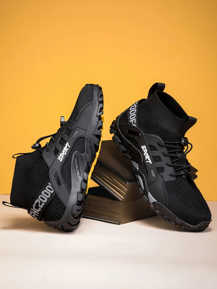 Men's and Women's Hiking Shoes, High Breathable Mesh Boots, Comfortable, Quick-drying, Hiking, Suitable For Travel And Leisure