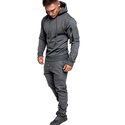 2023 new Men's Camouflage Tracksuit Sport Hoodies Pants Two Piece Set Outdoor Sports Suit Casual Jogging Suit Sweatshirts