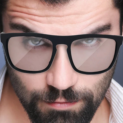 NEW Fashion Polarized Color Changing Sunglasses Men Night Vision Car Driving Sunglass Dirt Bike Motorcycle Cycling Glasses