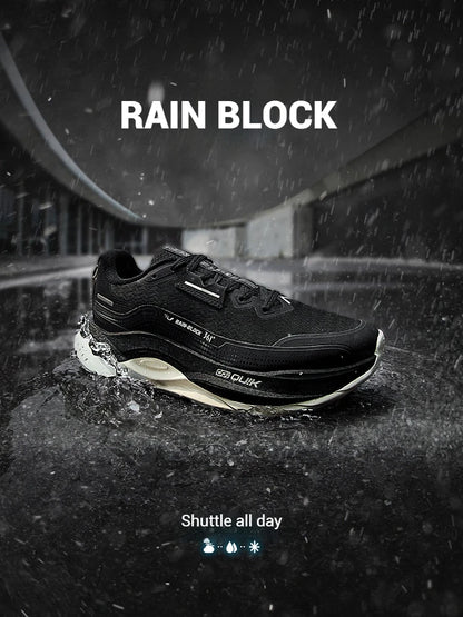 361 Degrees Fierce 5.0 Rainblock Men Running Shoes Anti Splash Rainproof Grippy Rebound Durable Flexible Male Sneakers 672532216