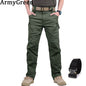 Mens Waterproof Cargo Pants Elastic Multiple Pocket Military Male Trousers Outdoor Joggers Pant Plus Size Tactical Pants Men