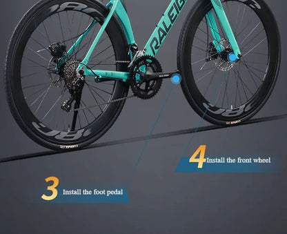 2025 Competitive Road Bike 14/16/18 Speed Lightweight Multi-performance Bicycle Oil Pressure Disc Brake Speed Change Bicicleta