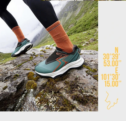 361 Degrees Men Running Shoes New Lightweight Soft Breathable Rebound Cushioning Non-Slip Outdoor Hiking Sneakers Male 672442208