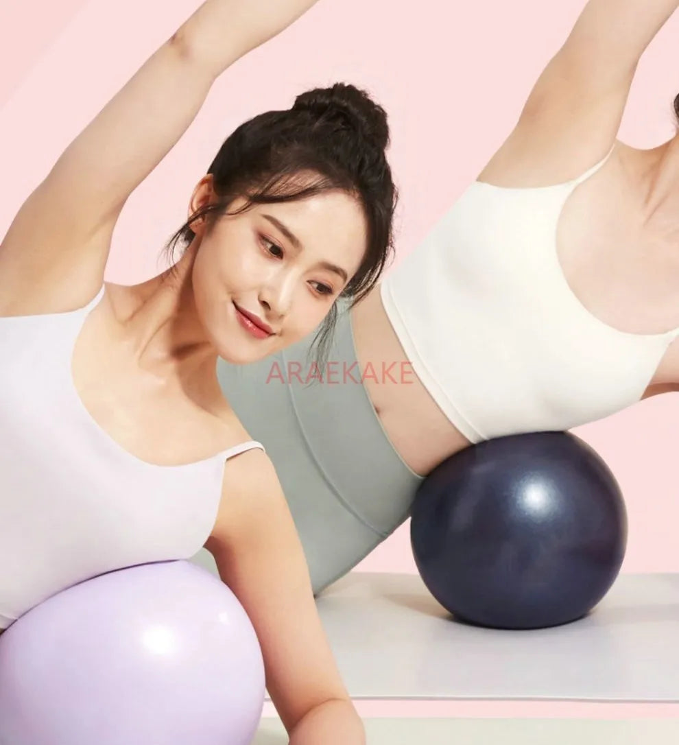 1PCS Mini yoga ball, thickened explosion-proof fitness ball, maternity ball, elastic ball