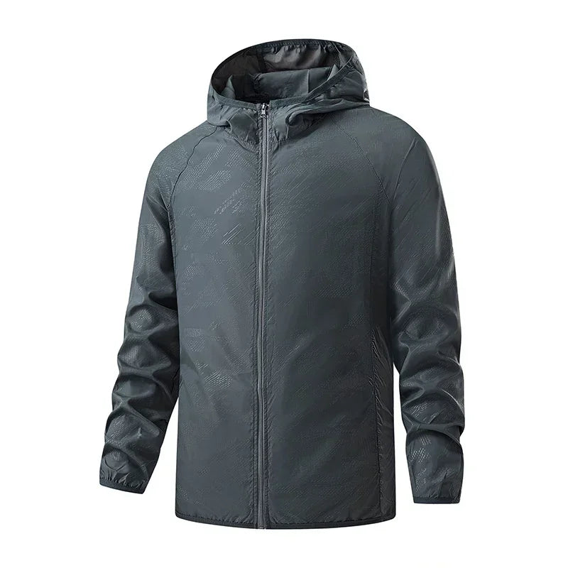 Camping Waterproof Jacket Men Women Windbreaker Men Raincoat Rain Jacket Men Waterproof Hiking Climbing Clothes Sun Protection
