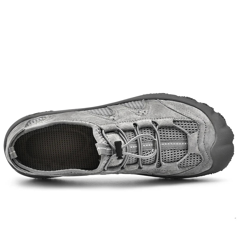 Summer Men Outdoor Shoes For Hiking Tourism Trekking Walking Sneakers Climbing Mountain Trail High Quality