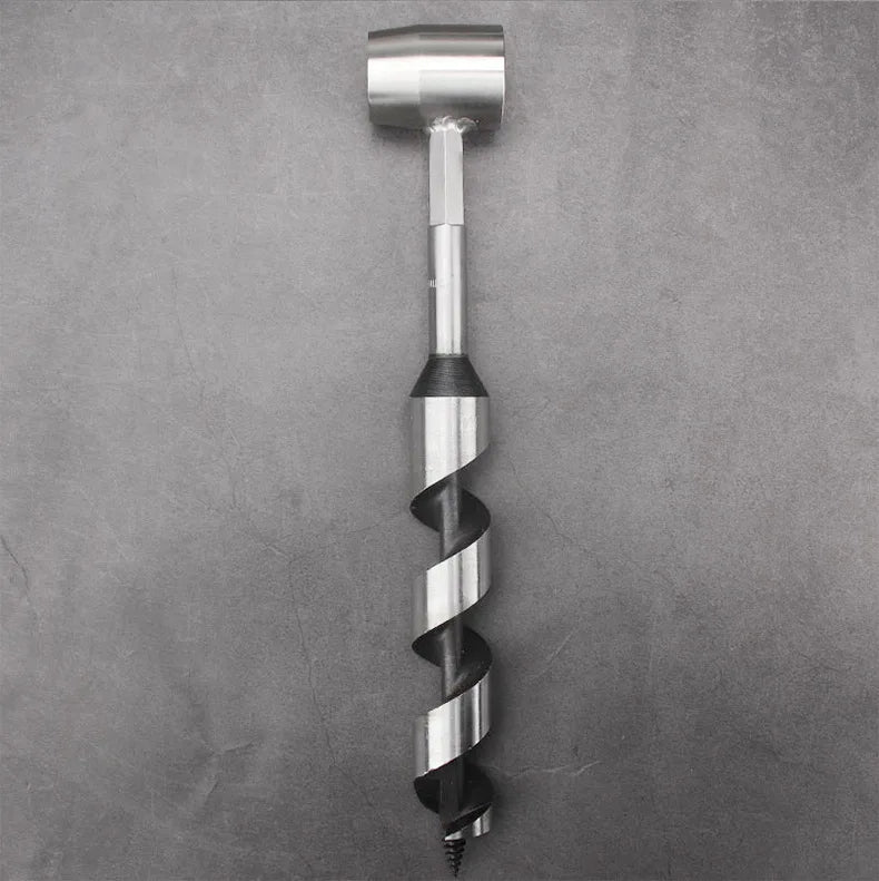 Survival Settlers Tool Outdoor Bushcraft Hand Auger Wrench Addition Tool To Survival And Camping Self-Tapping Screw Design