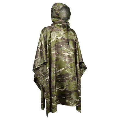 Rain Coat Women Men Simulation Tree Breathable Outdoor Raincoats Poncho Waterproof Rain Hiking Hunting Camp Fishing Gear Cover