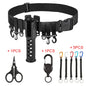 Shawto Multi-function Nylon Belt Rod Holder Portable Pole Inserter Fishing Rod Pesca Rack Quick Belt Holder Inserting Device