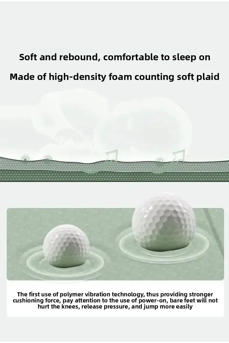 2025 new foldable Yoga Mat Eco Friendly TPE183*61*0.6cm Folding Travel Fitness Exercise Mat Double Sided Non-slip for Yoga