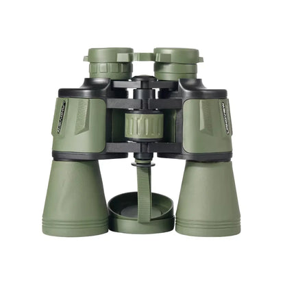 10x50 BAK4 Prism Binoculars FMC Coated Long Range IPX4 Waterproof Telescope Lightweight Portable Ideal for Camping Hiking
