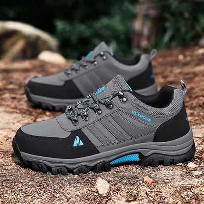 Best Seller Men's High-top Outdoor Climbing Shoes Men Sports Hiking Shoes Waterproof And Anti Slip Sports Shoes Breathable Boots