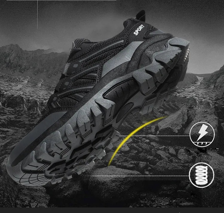 Women Men Hiking Shoes Outdoor Trekking Sports Climbing Camping Boots Non-slip Waterproof Walking Jogging Trainers Sneakers