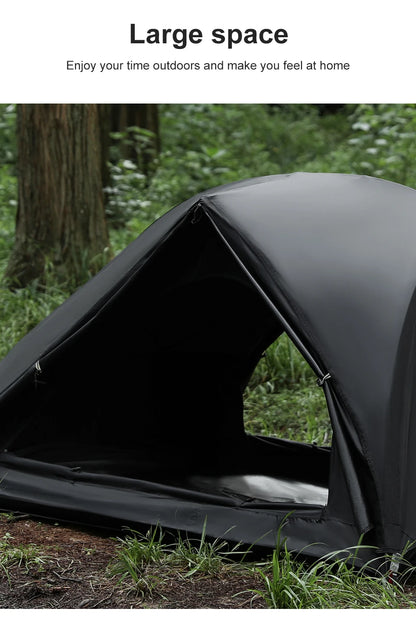 PACOONE Ultralight 20D Nylon Camping Tent Portable Backpacking Cycling Tent Waterproof Outdoor Hiking Travel Tent Beach Tent New