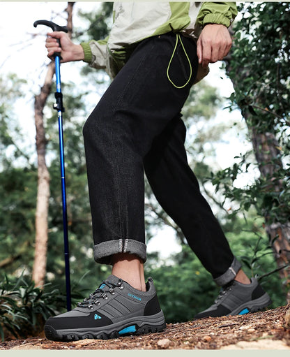 Best Seller Men's High-top Outdoor Climbing Shoes Men Sports Hiking Shoes Waterproof And Anti Slip Sports Shoes Breathable Boots