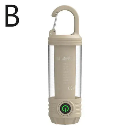 1000LM Super Bright Outdoor Hiking Fishing Tent Lamp 1200mAh Rechargeable Dual Light Source Tent Light Outdoor Camping Lantern