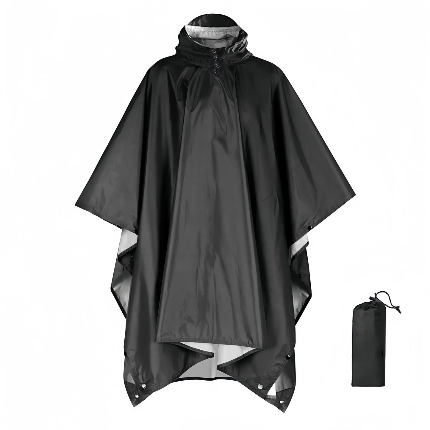 New 3 in 1 Outdoor Raincoat Waterproof Multifunction Rain Cover Lightweight Large Outdoor Rainwear Hiking Travel
