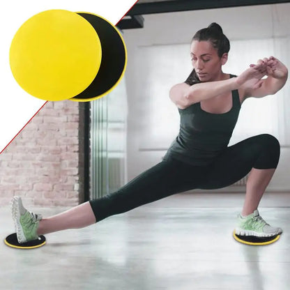 Fitness Core Slider Pilates Exercise Gliding Discs Slider Full-Body Workout Training for Core Workouts Yoga Sports Equipment