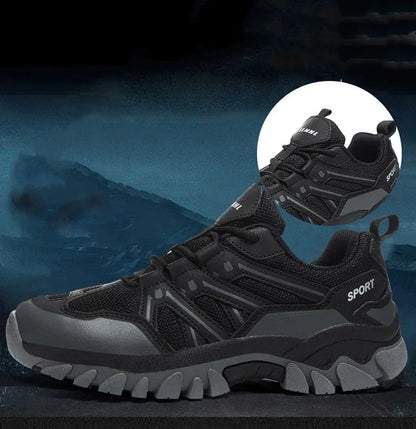 Women Men Hiking Shoes Outdoor Trekking Sports Climbing Camping Boots Non-slip Waterproof Walking Jogging Trainers Sneakers