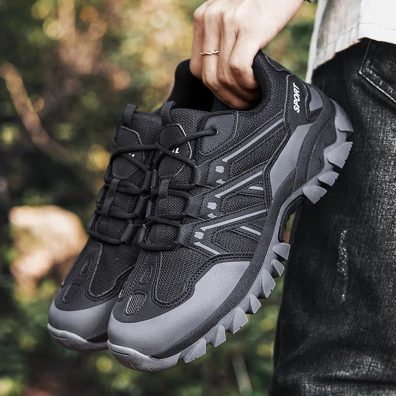 Women Men Hiking Shoes Outdoor Trekking Sports Climbing Camping Boots Non-slip Waterproof Walking Jogging Trainers Sneakers