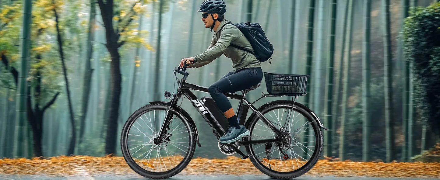 1000W Peak 48V Electric Bike for Adults, 26 inch Electric Mountain Bike with Removable Battery,Up to 50Miles Range 20 MPH
