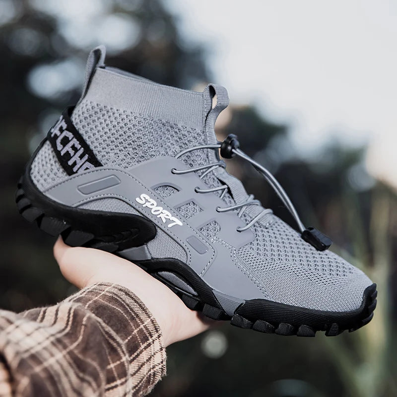 Men's and Women's Hiking Shoes, High Breathable Mesh Boots, Comfortable, Quick-drying, Hiking, Suitable For Travel And Leisure