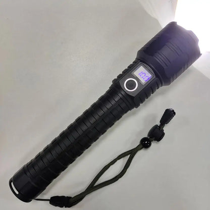 10000mAh High Power LED Flashlights Type-C Rechargeable LED Torch  5000M Ultra Powerful Flashlight Outdoor Tactical Lantern