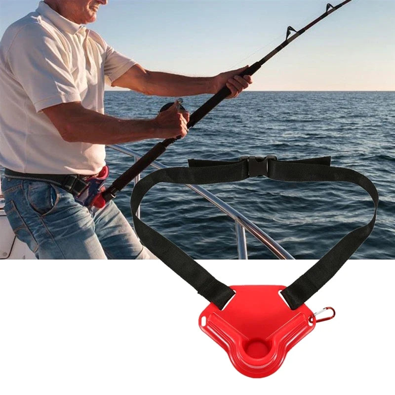 Shawto Multi-function Nylon Belt Rod Holder Portable Pole Inserter Fishing Rod Pesca Rack Quick Belt Holder Inserting Device