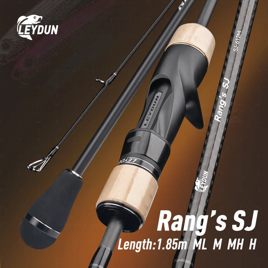 LEYDUN Rang’s SJ Slow Jigging Fishing Rods ML M MH H 1.85m Saltwater Boat Casting Rod High Carbon Sea Boat Pole light Rod