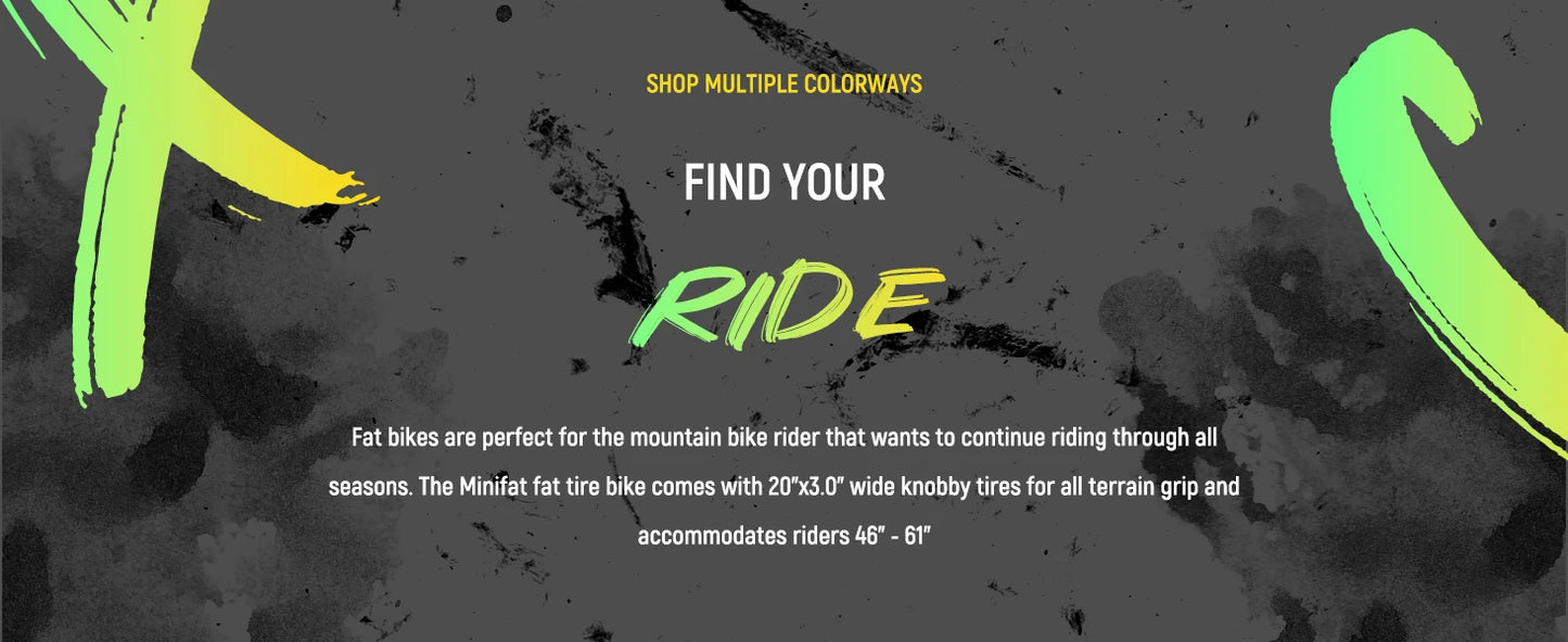 JOYSTAR 20 Inch Mountain Bike for Kids Ages 7-12 Year Old, Fat Tires, 7 Speed Shimano Drivetrain, Disc Brakes, Fat Tire Bicycles