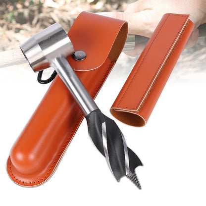 Outdoor Survival Auger Wrench Drill Woodworking Hand Tools For Wild Life Jungle Crafts Camping Bushcraft Drilling Accessories