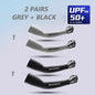 1/2/4 Pairs UV Sun Protection Arm Sleeves for Men Women, Compression Cooling Sun Sleeves - Sports - Workouts - Tattoo Cover