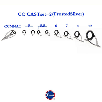 Original Fuji Guide KW ALCONITE Ring Mold Stainless Steel Frame for Spinning and Casting Fishing Rod Builders