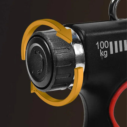 5-60KG Adjustable Hand Gripper Set Counting Hand Forearm Trainer Hand Strength Wrist Strength Finger Strength Device For Fitness