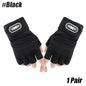 1 Pair Workout Gloves, Antislip Weight Lifting Gloves, Superior Grip & Palm Protection for Weightlifting, Fitness, Gym, Cycling