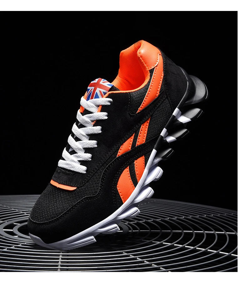 Men's Casual Sports Shoes Cushioning Women's Breathable Lightweight Sneakers for City Commute & Fitness Training Large Size